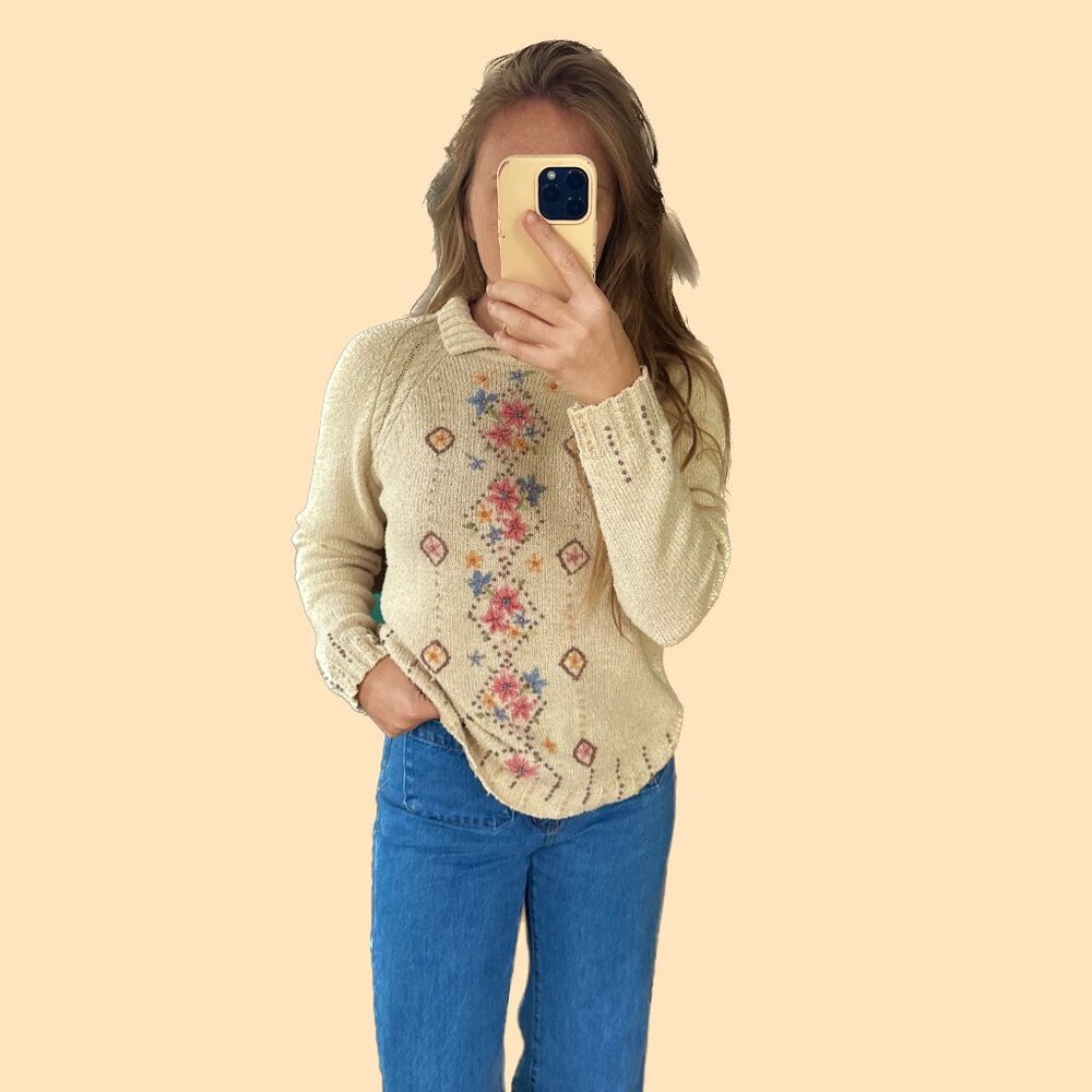 Cottage Core Sweater